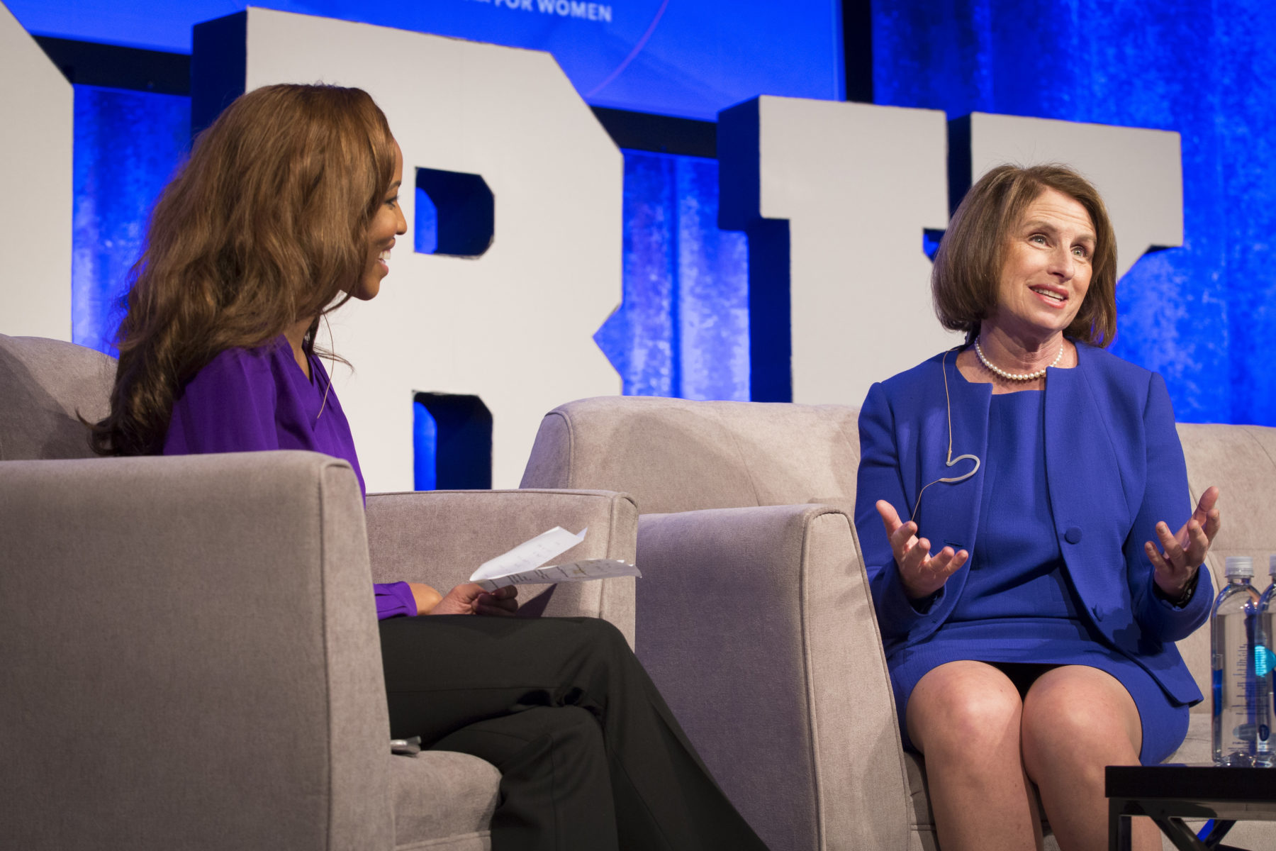 CNN International’s Zain Asher interviews Catalyst President & CEO Lorraine Hariton.