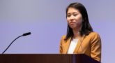 Young Ji Kim, Assistant Professor, Organizational Communication, UC Santa Barbara, presented on Making Dispersed Collaboration Work.