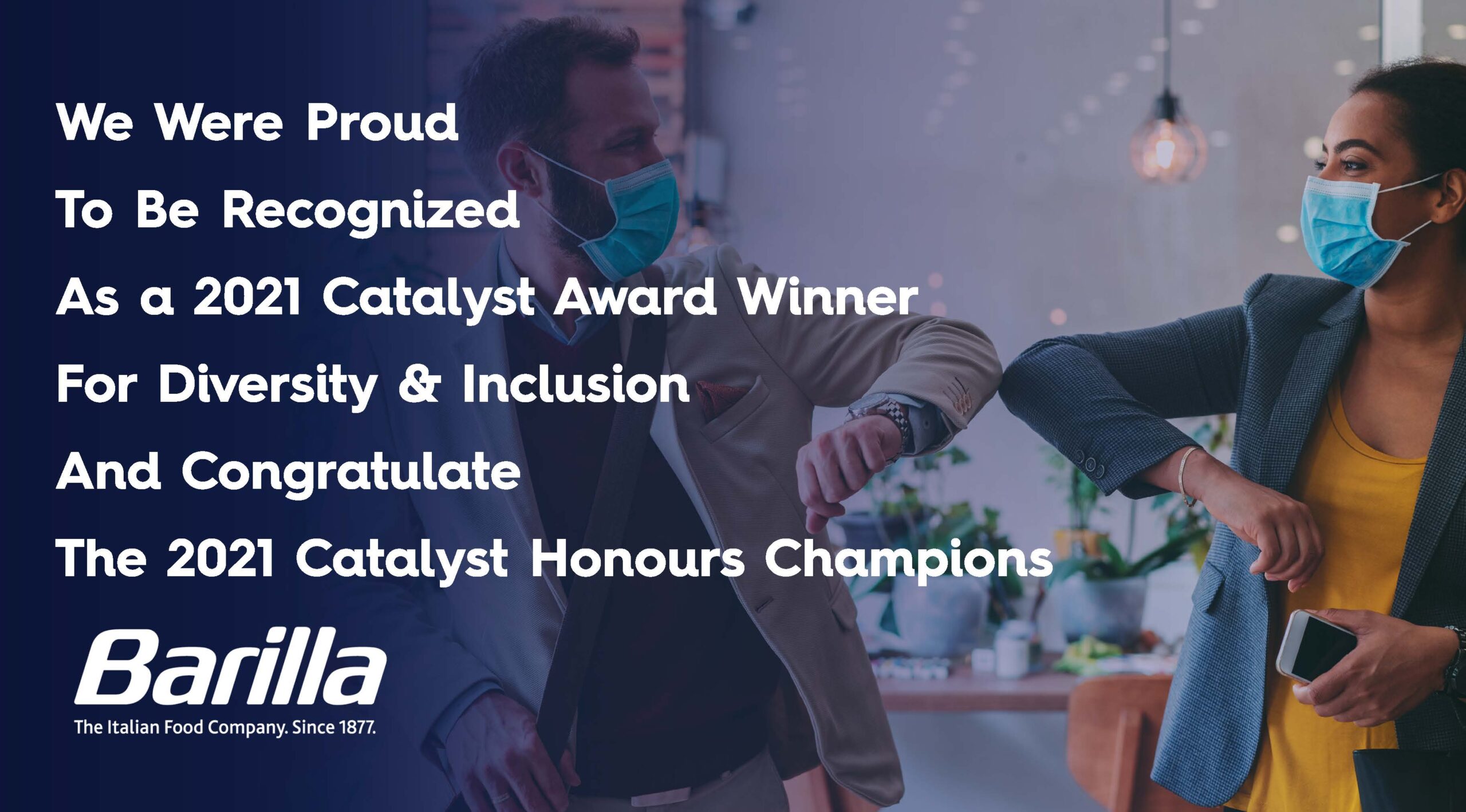 Barilla ad for Catalyst Honours