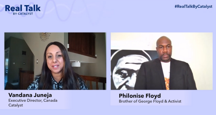 Our conversation with keynote speaker Philonese Floyd. 