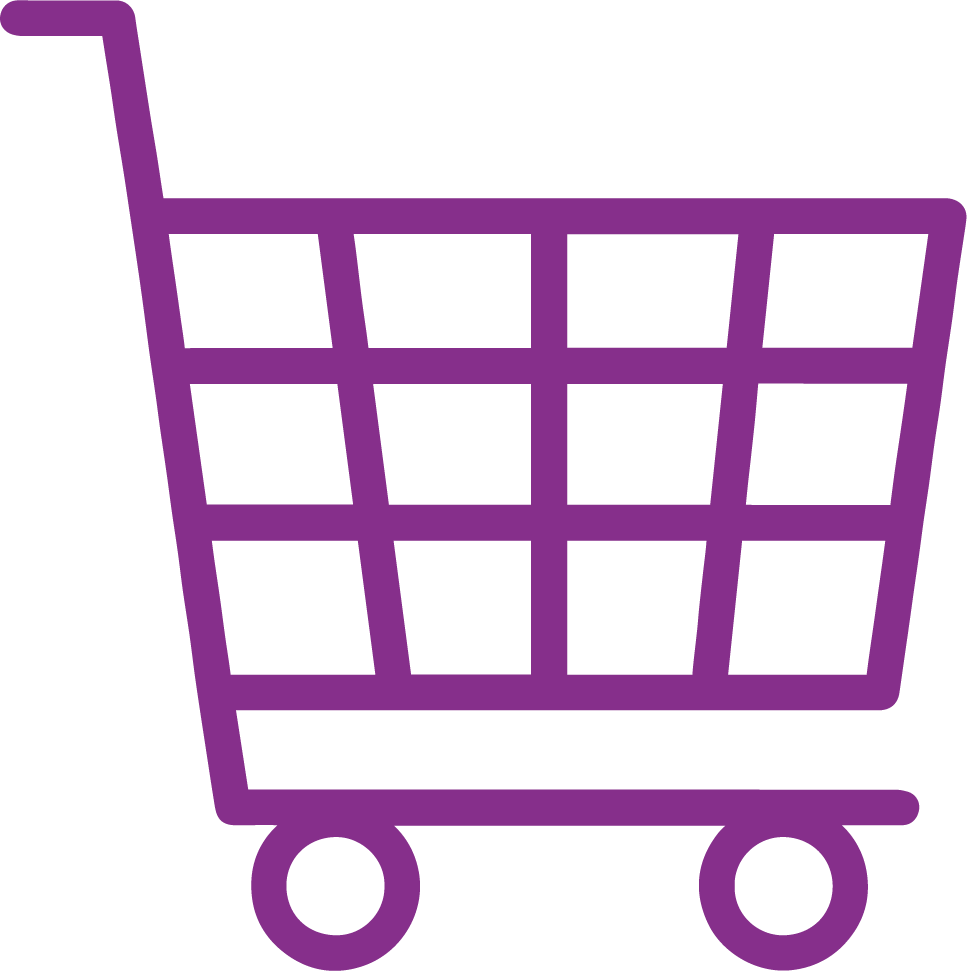 Icon of a retail shopping cart