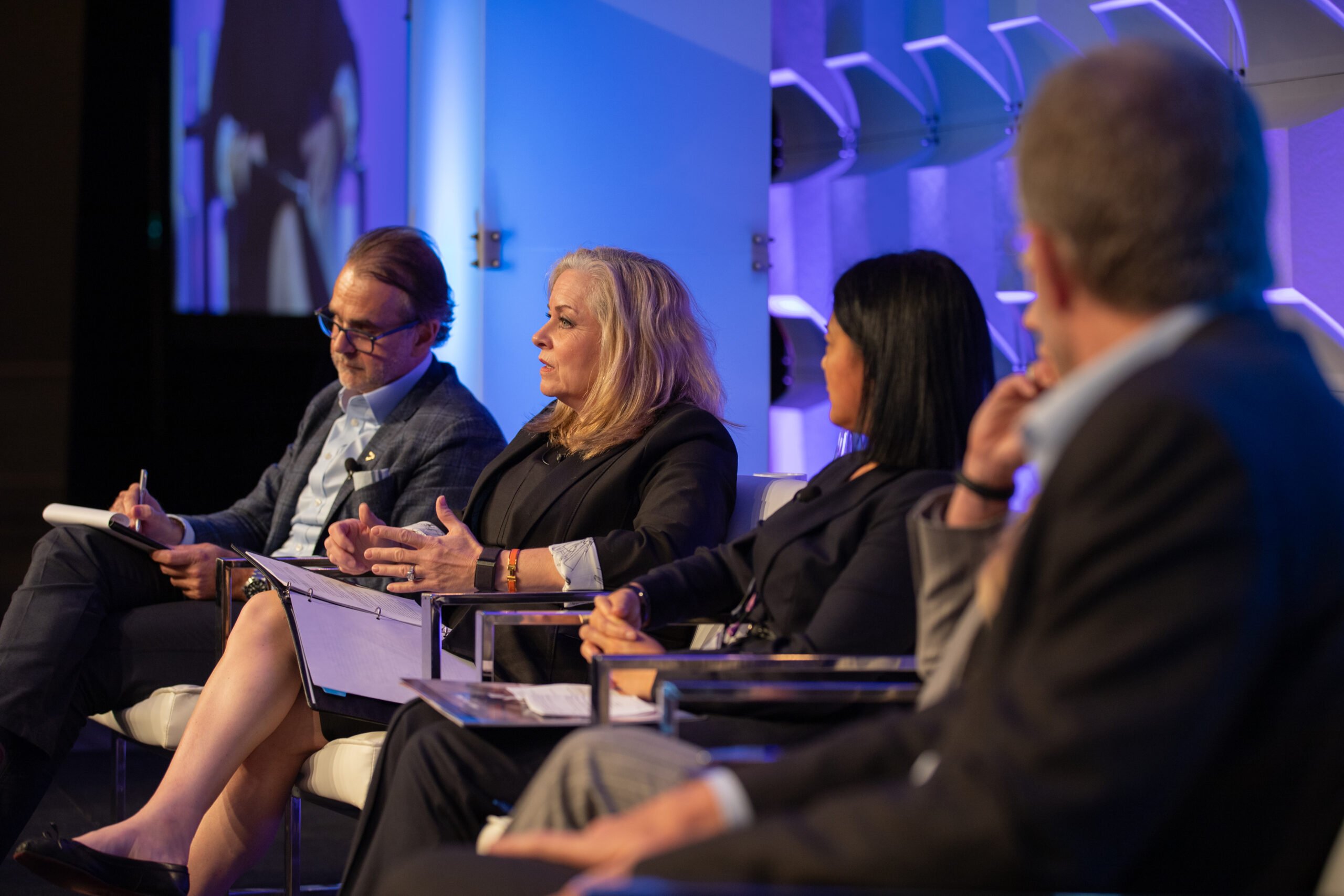 A panel of C-suite leaders from across the banking, oil, transportation, manufacturing, and consulting industries shared five ways leaders everywhere can accelerate change and prevent DEI fatigue at the 2023 Catalyst Honours Conference and Dinner